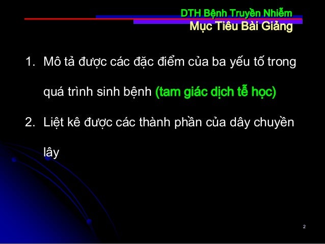bệnh truyền nhiễm